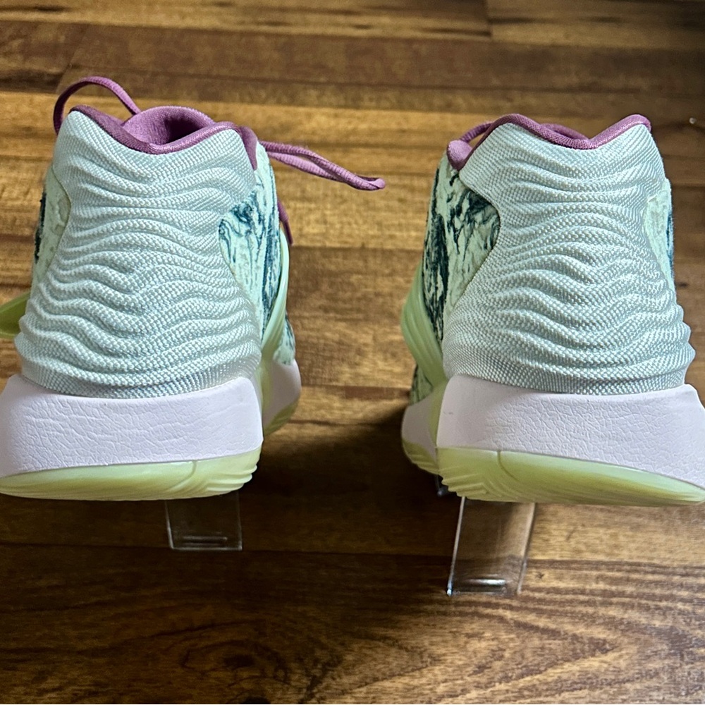 Nike KD ~ “Surrealism” Lime Ice~ Purple/Green ~ Men's Size 18 ~ Basketball Shoes - Picture 14 of 16